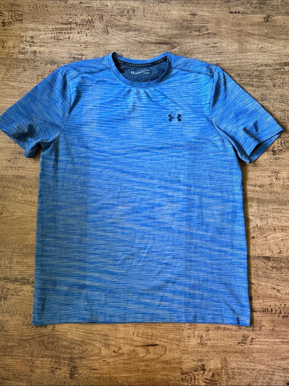 Under Armour Men's Heathered Royal Blue Performance Short Sleeve Tee